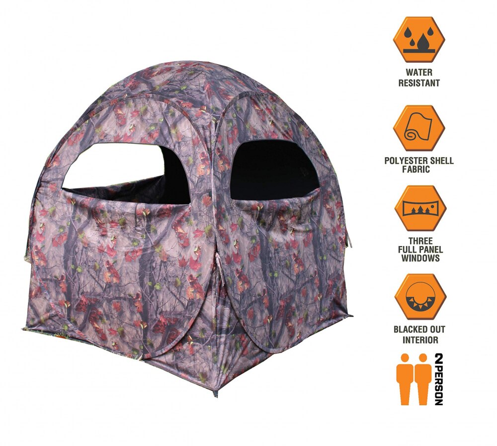 HME-SS75 Spring Steel 75 Ground Blind, Camo