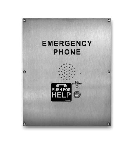 VK-E-1600-02A-EWP Emergency Phone, Silver