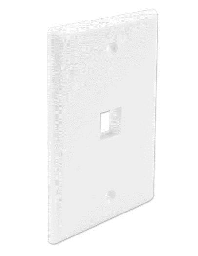 Picture of Wavenet WAV-FACE-1-WH-25PK FP01PWH-SPK FacePlate&#44; White - Pack of 25