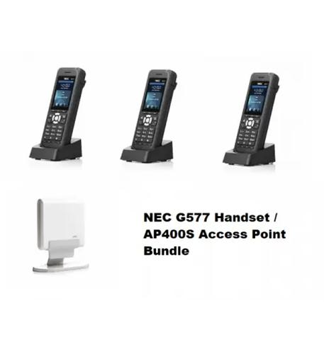 Picture of Nec Sl2100 NEC-Q24-FR000000139188 G577 Handset with AP400S Access Point Bundle