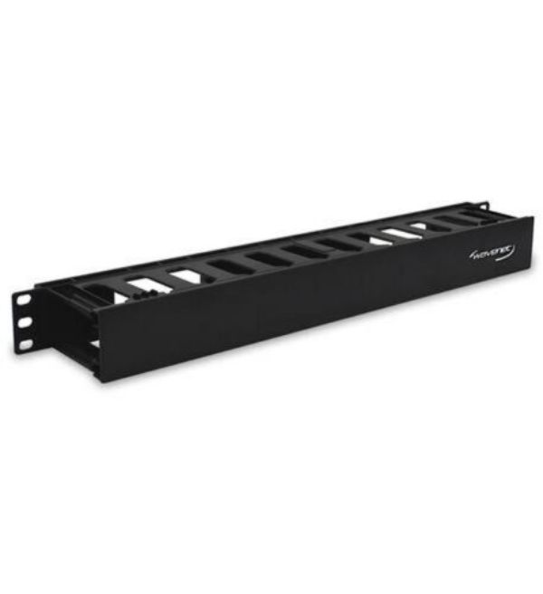 Horizontal 1U Single Sided Cable Manager