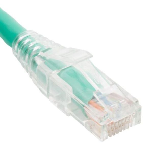 -ICPCST01GN 1 ft. CAT6 Clear Boot Patch Cord, Green