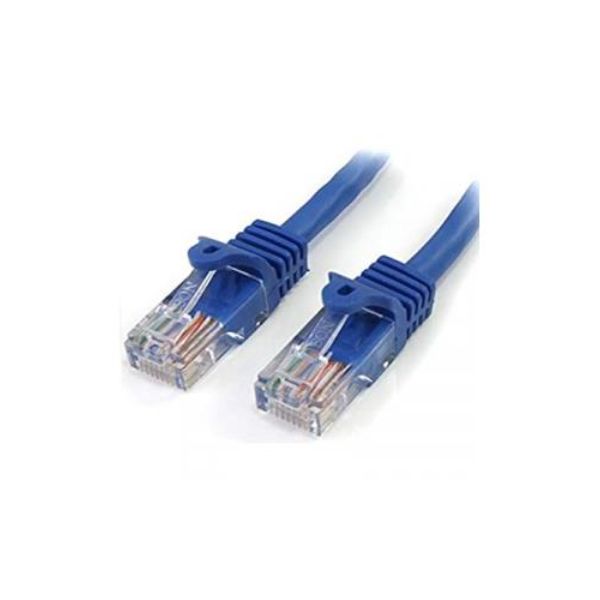 2 ft. Cat6 Booted Patch Cord, Blue