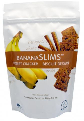 Picture of Trumps Food 906c Banana Slims Dessert Cracker - 14 per Case