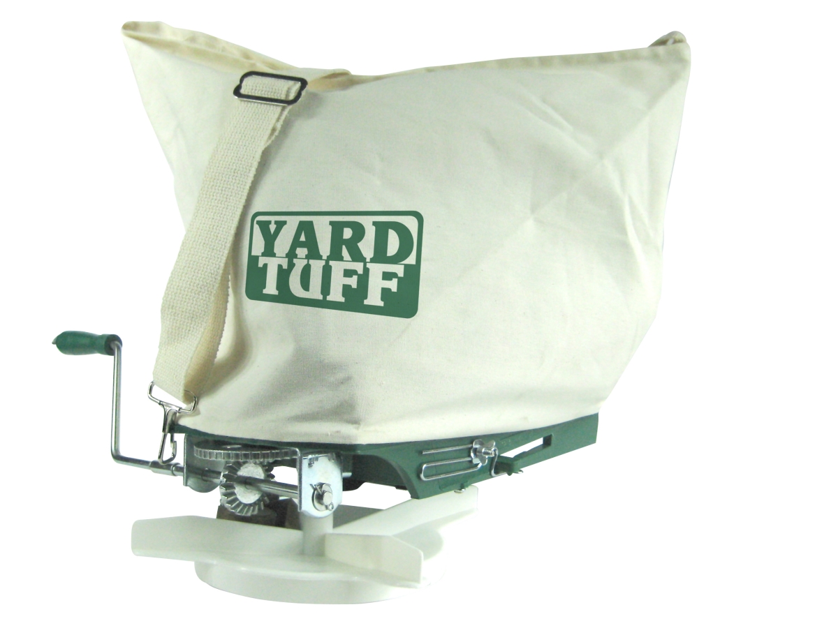 Picture of Yard Tuff YTF-25SS Hand Held Style Shoulder Spreader - 25 lbs