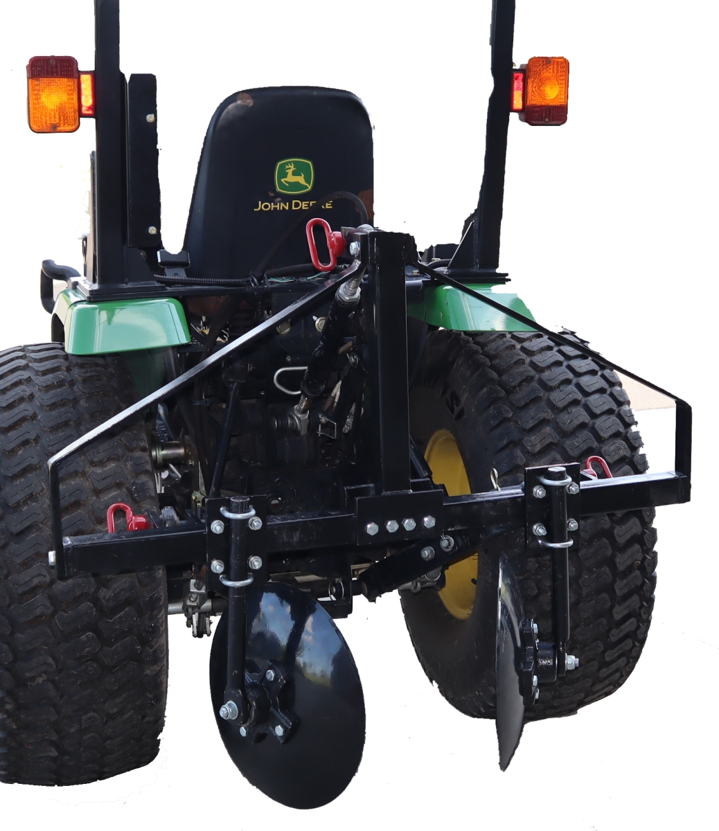 3 Point Garden Bedder-Hiller - Black