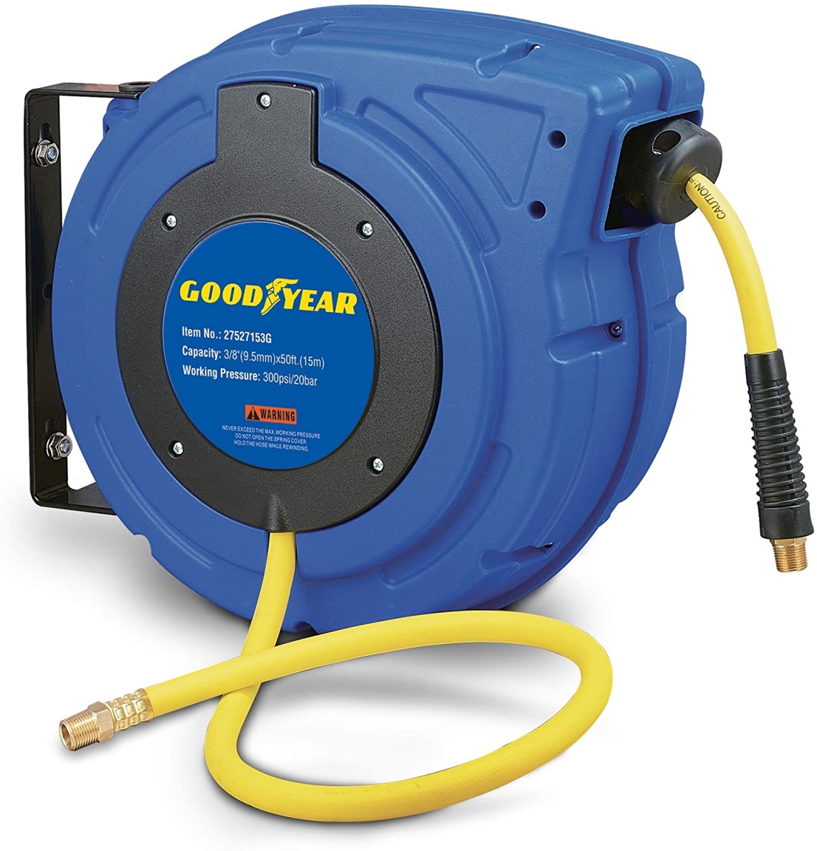 Goodyear  0.37 in. x 65 ft. Retractable Air-Hose Reel