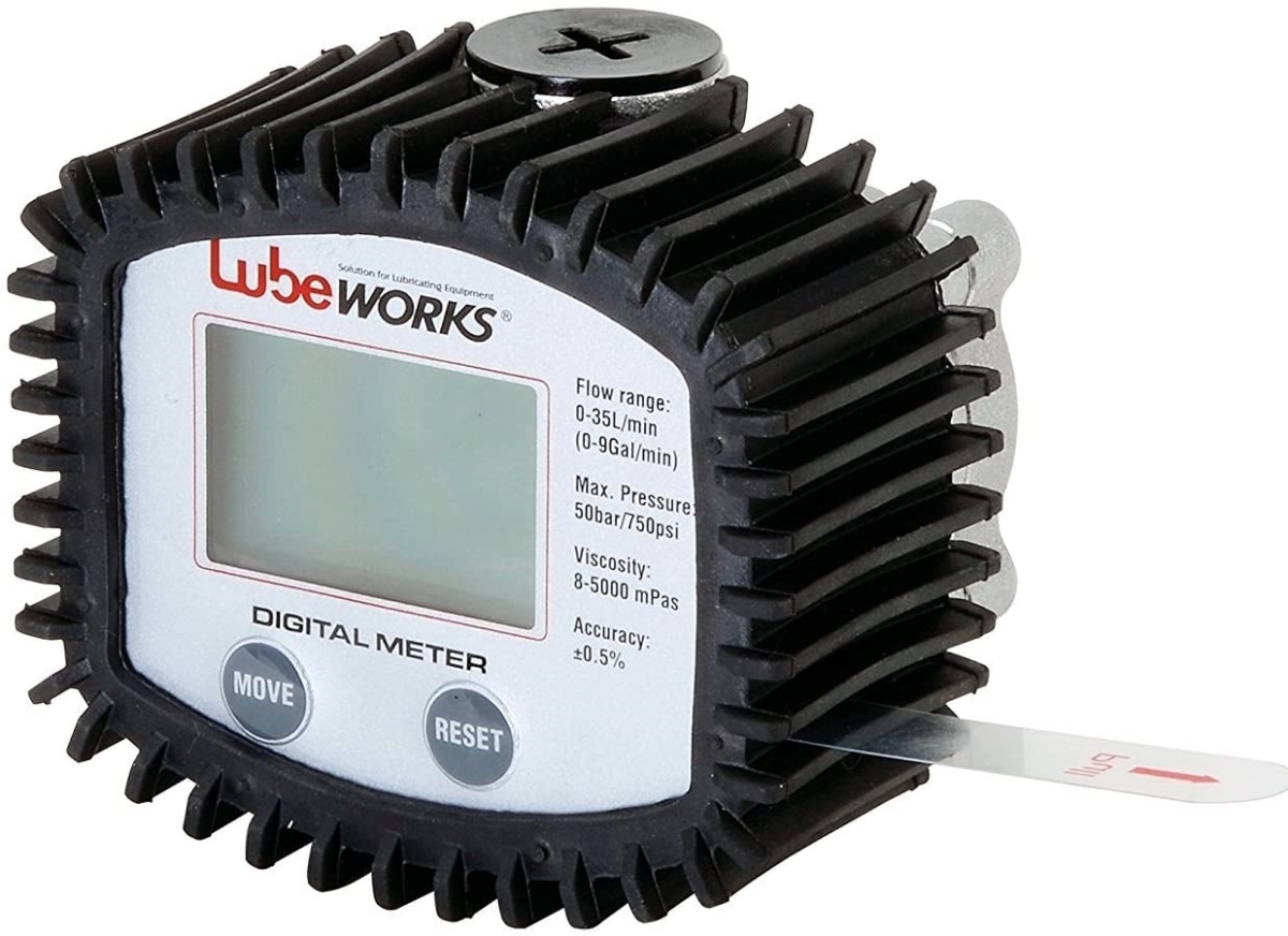 1-35LPM - 1-10GPM Digital Oil Control Meter