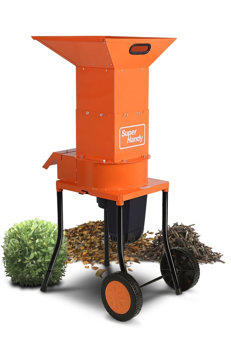 TRI-GUO056 120V Heavy Duty Electric Leaf Mulcher Shredder -  SuperHandy