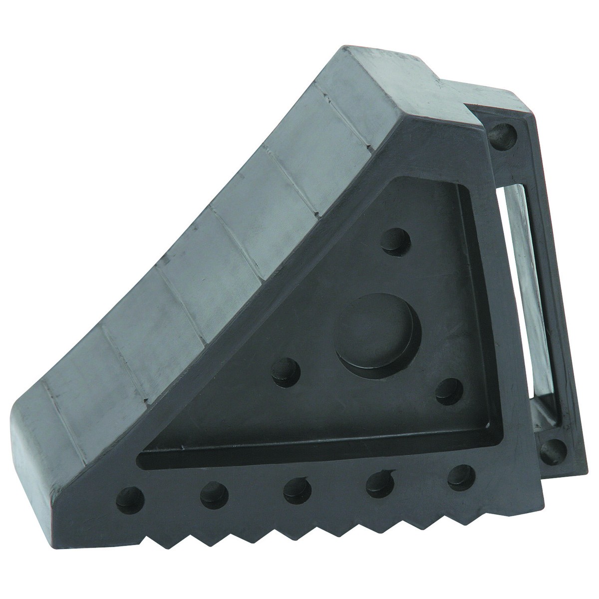 STF-864RCI-8PK 8 x 6 x 4 in. Solid Rubber Wheel Chock - Pack of 8