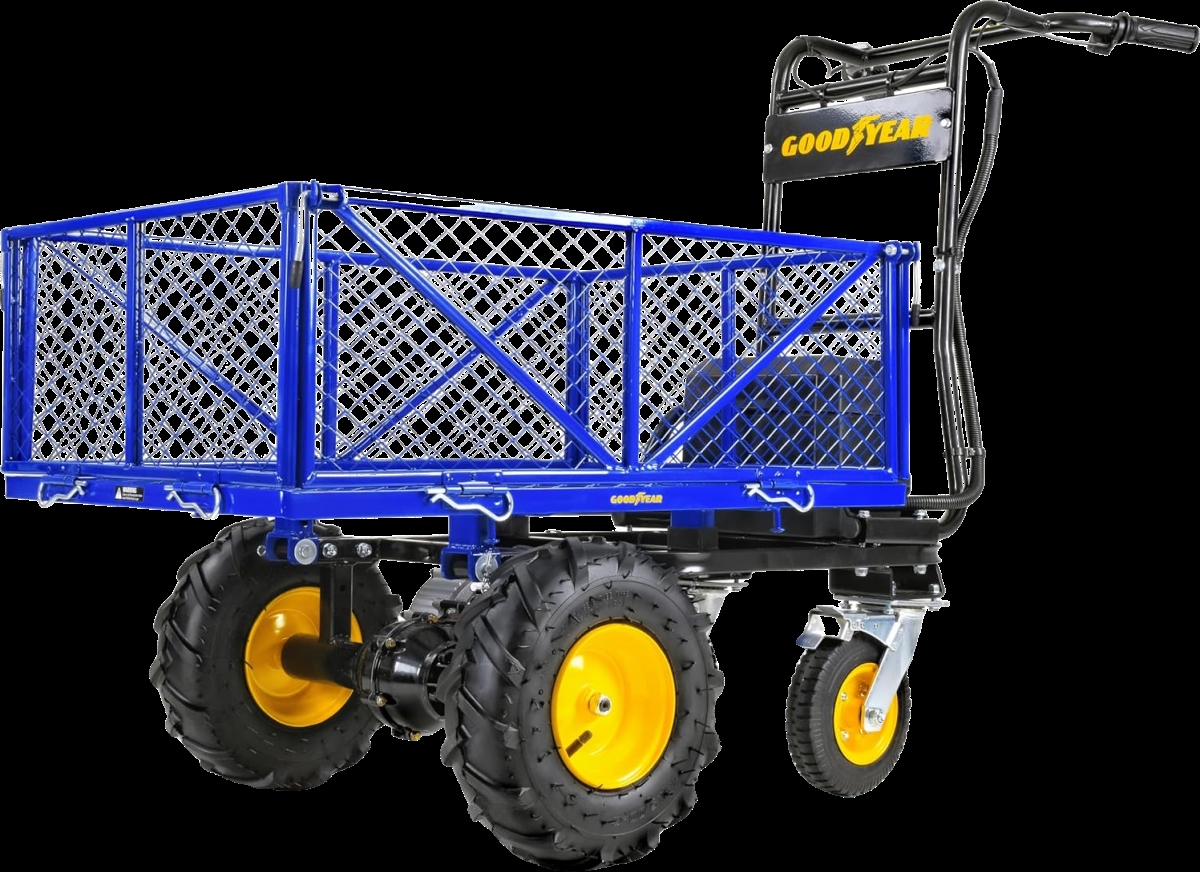 TRI-GUO104 660 & 1000 lbs Electric Power Dump Cart