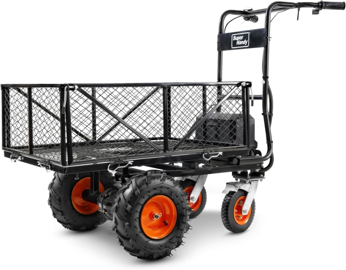 TRI-GUO095 660 lbs Electric Utility Service Cart