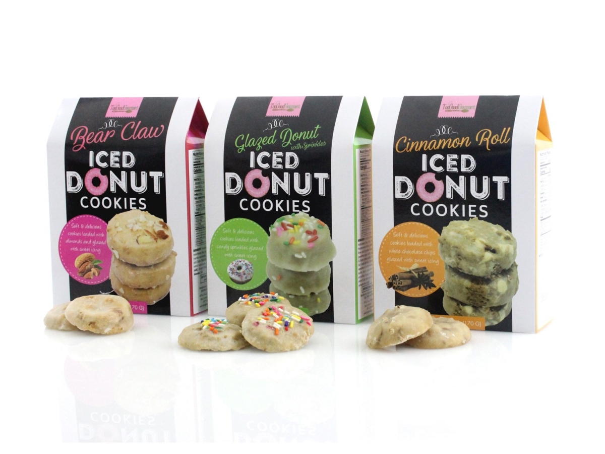 Picture of Too Good Gourmet 102.0984R Donut Shoppe Cookies Sampler Set - Set of 3