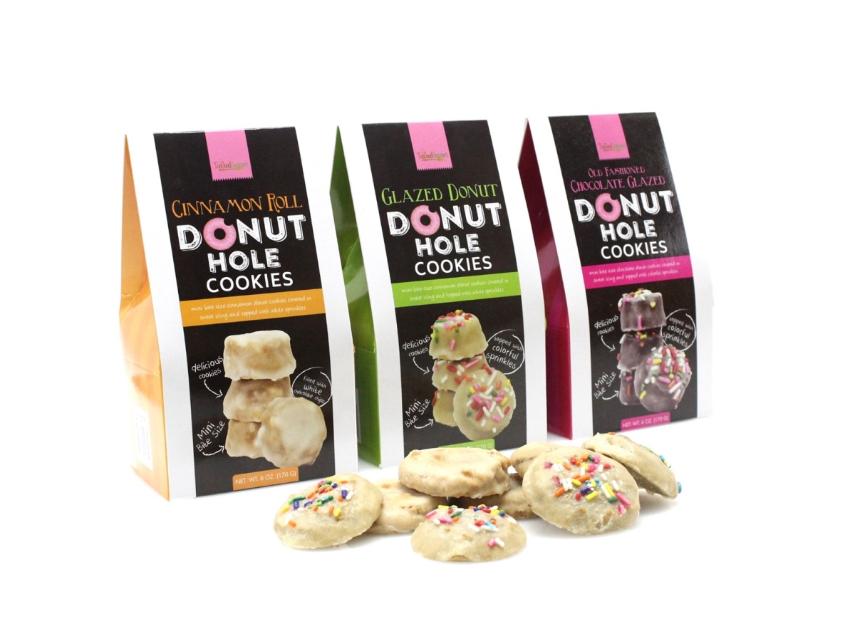 Picture of Too Good Gourmet 102.0988R Donut Hole Cookies Sampler Set - Set of 3