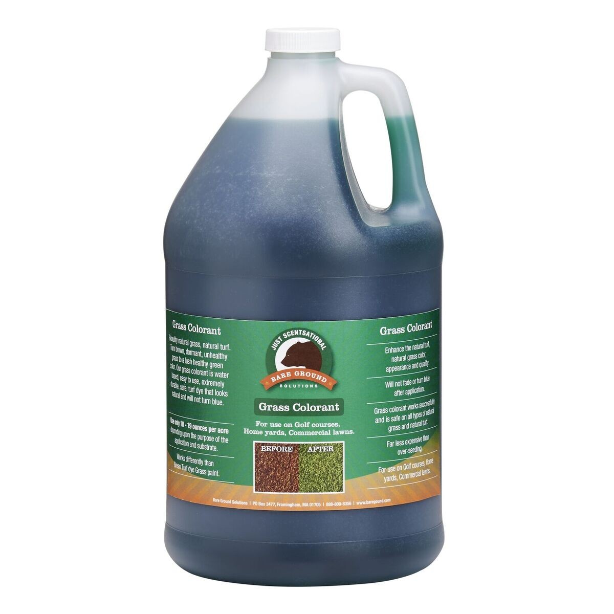 Picture of Bare Ground GUGC-128 Just Scentsational Up Grass Colorant Gallon - Green