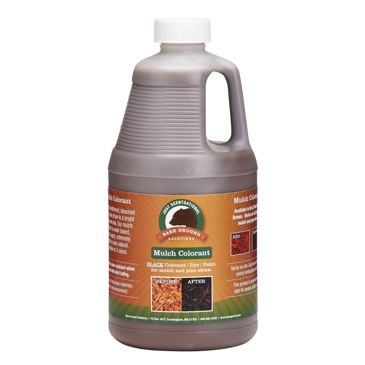 Picture of Bare Ground MC-64BRN 0.5 gal Just Scentsational Brown Bark Mulch Colorant