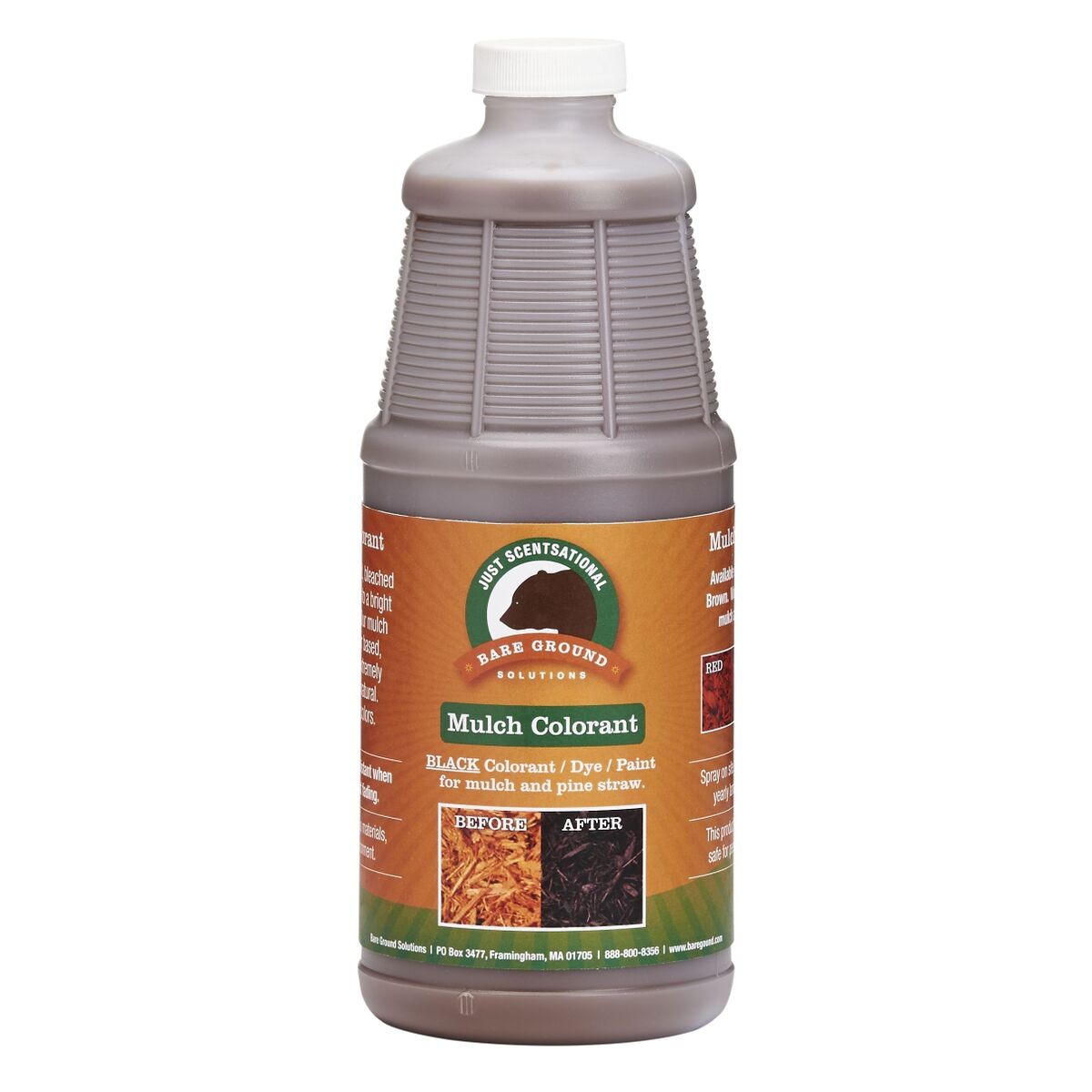 Picture of Bare Ground MCC-32BRN Just Scentsational Bark Mulch Colorant Concentrate Quart - Brown