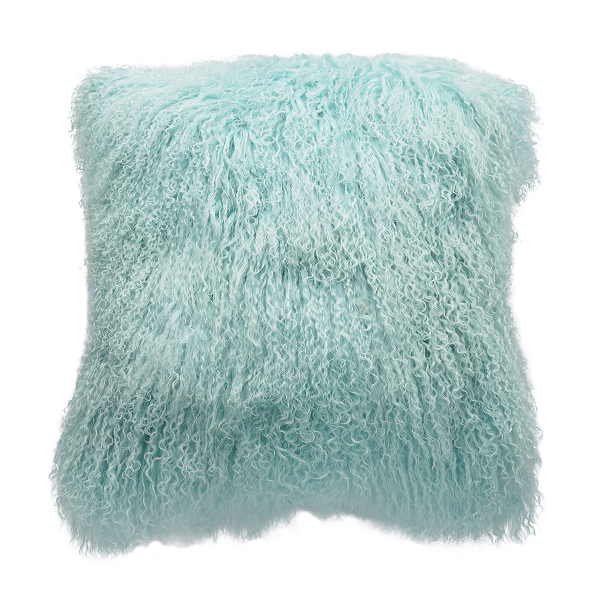 26 in. No.04 Tibetan Pillow, Light Teal