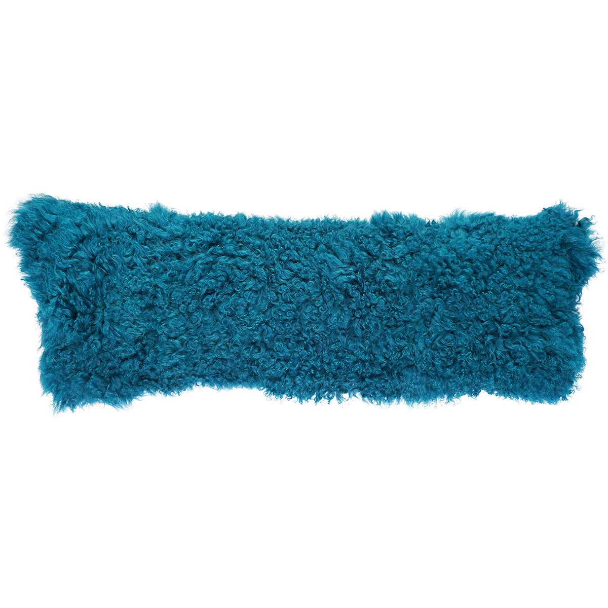 12 x 40 in. No.06 Tibetan Lumbar Pillow, Dark Teal