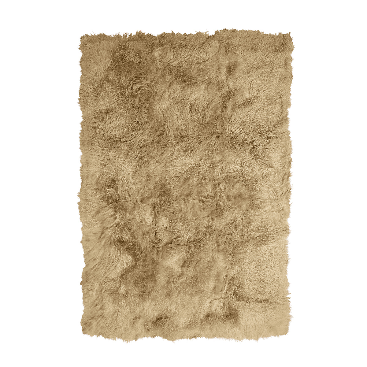 4 x 6 ft. No.10 Tibetan Throw, Champagne