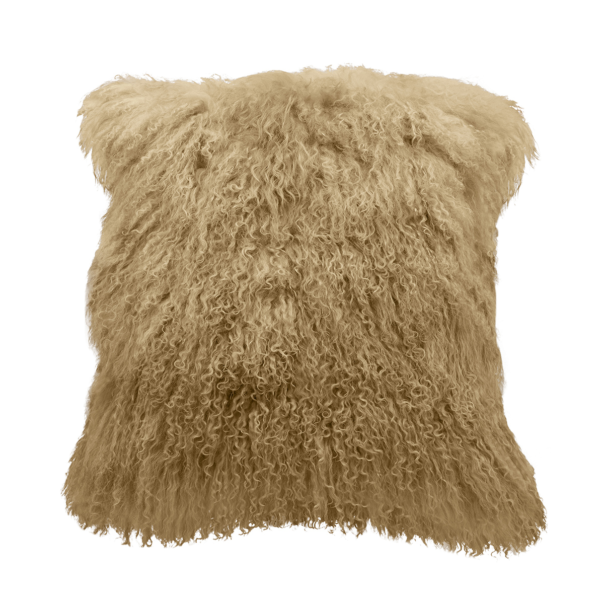 16 in. No.10 Tibetan Pillow, Champagne