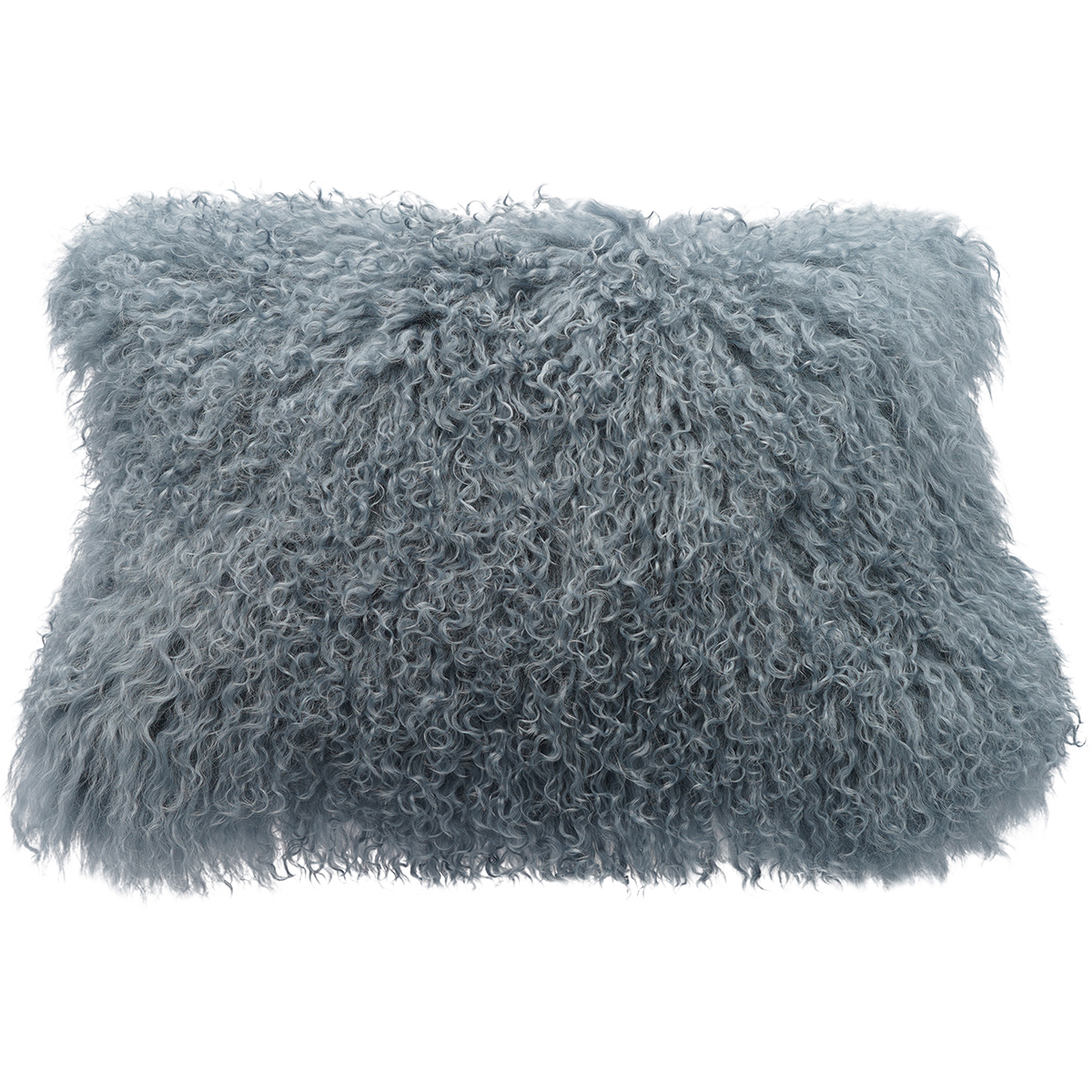 H-TIB-13-L20 12 x 20 in. No.13 Tibetan Lumbar Pillow, Steel Gray