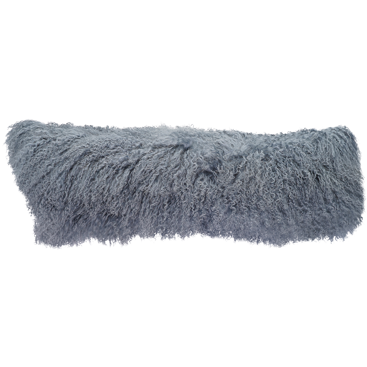 H-TIB-13-L40 12 x 40 in. No.13 Tibetan Lumbar Pillow, Steel Gray