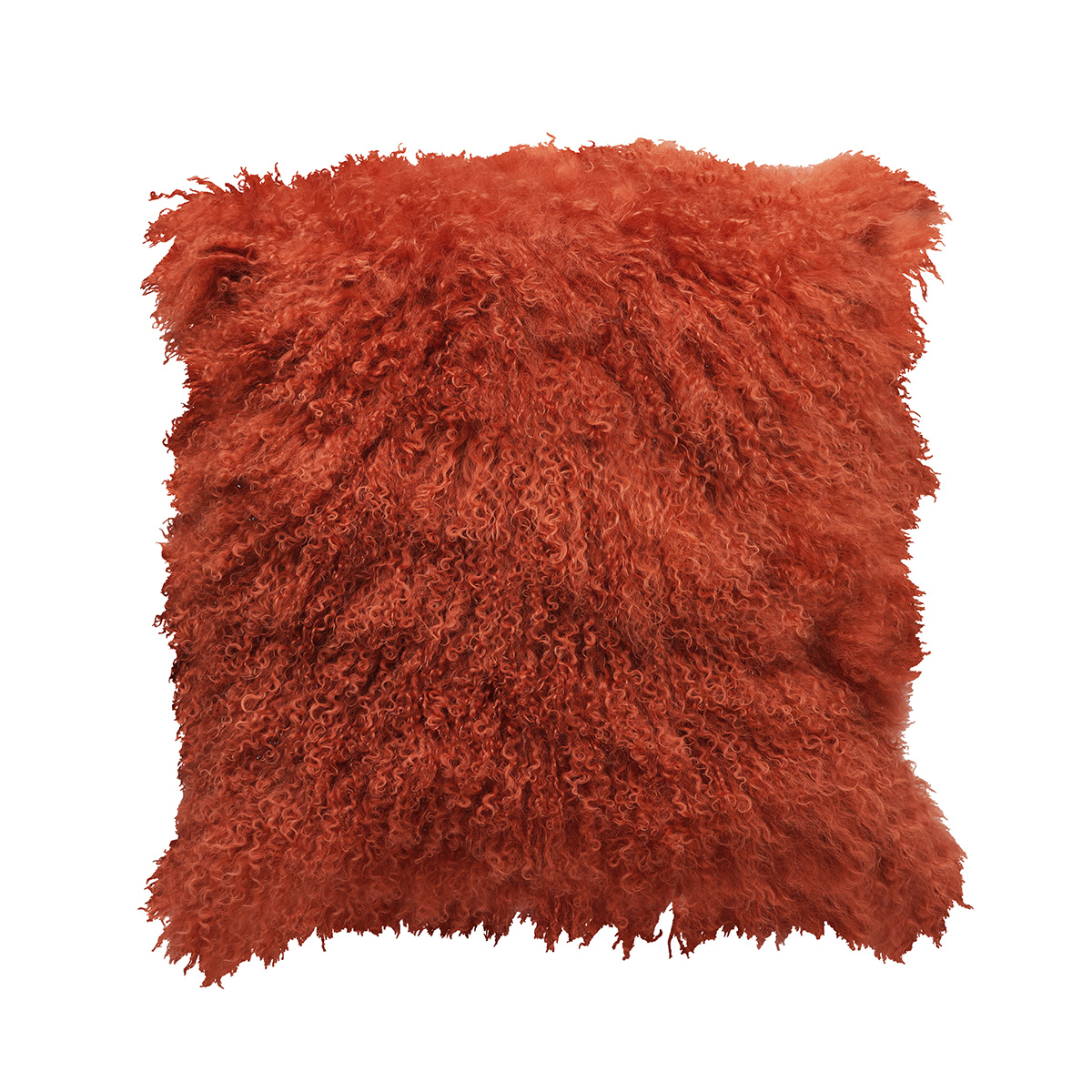 26 in. No.16 Tibetan Pillow, Rust