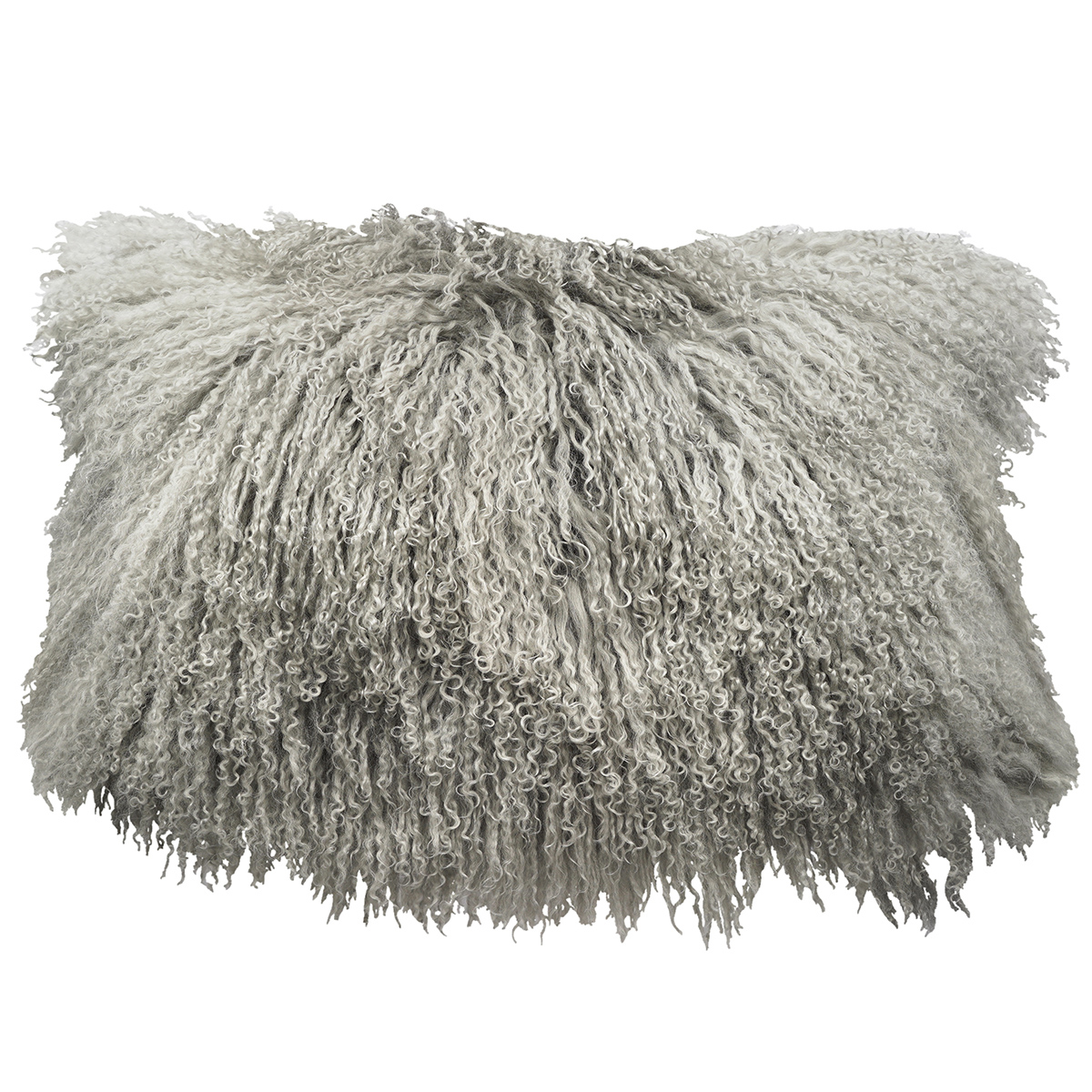 H-TIB-21-L20 12 x 20 in. No.21 Tibetan Lumbar Pillow, Ash Gray