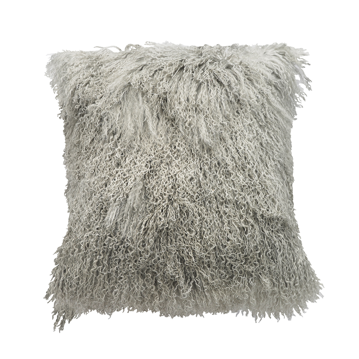 20 in. No.21 Tibetan Pillow, Ash Gray