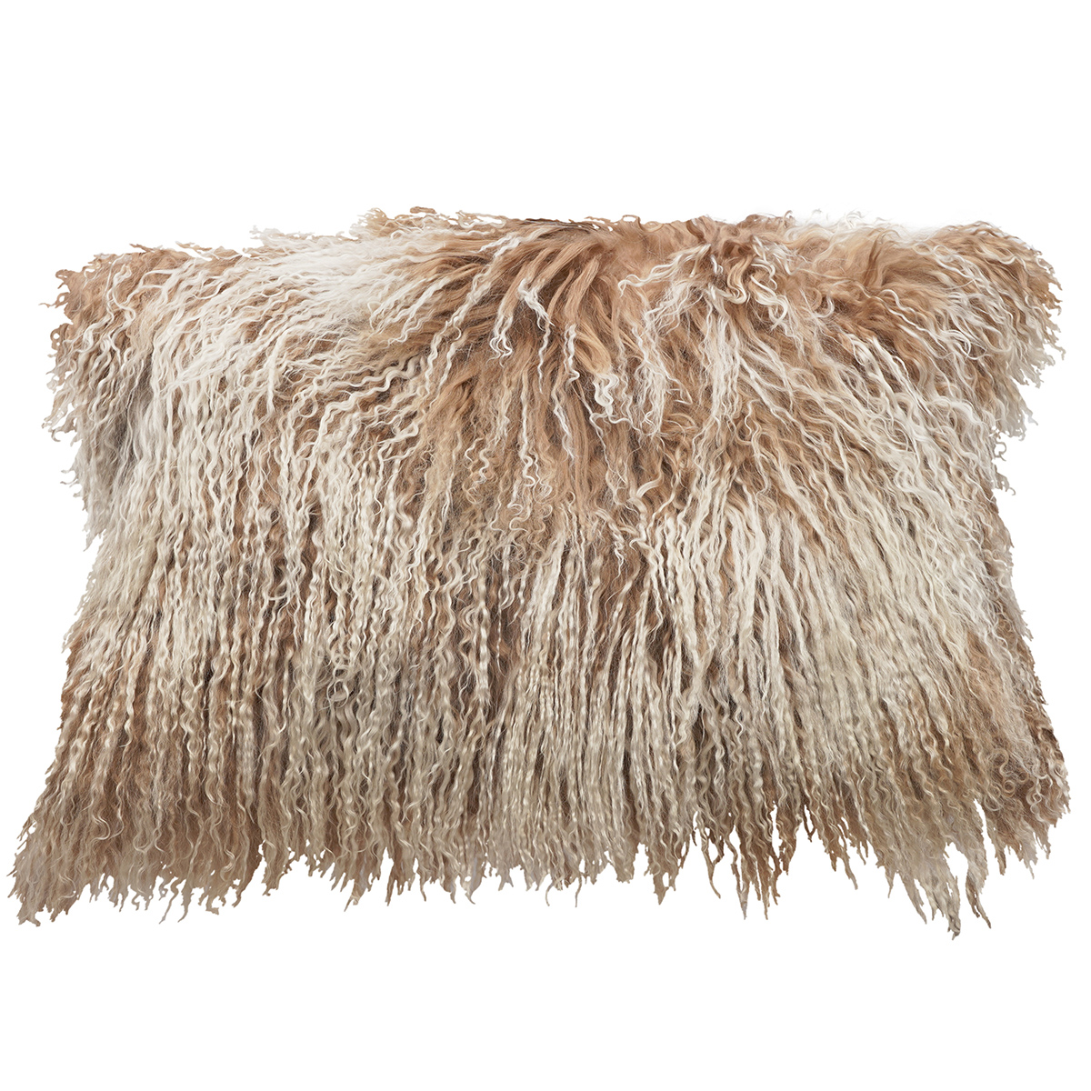 H-TIB-25-L20 12 x 20 in. No.25 Tibetan Lumbar Pillow, Champagne Tipped