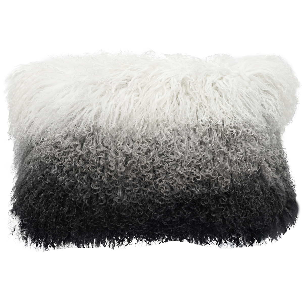 H-TIB-29-L20 12 x 20 in. No.29 Tibetan Lumbar Pillow, Ombre Gray