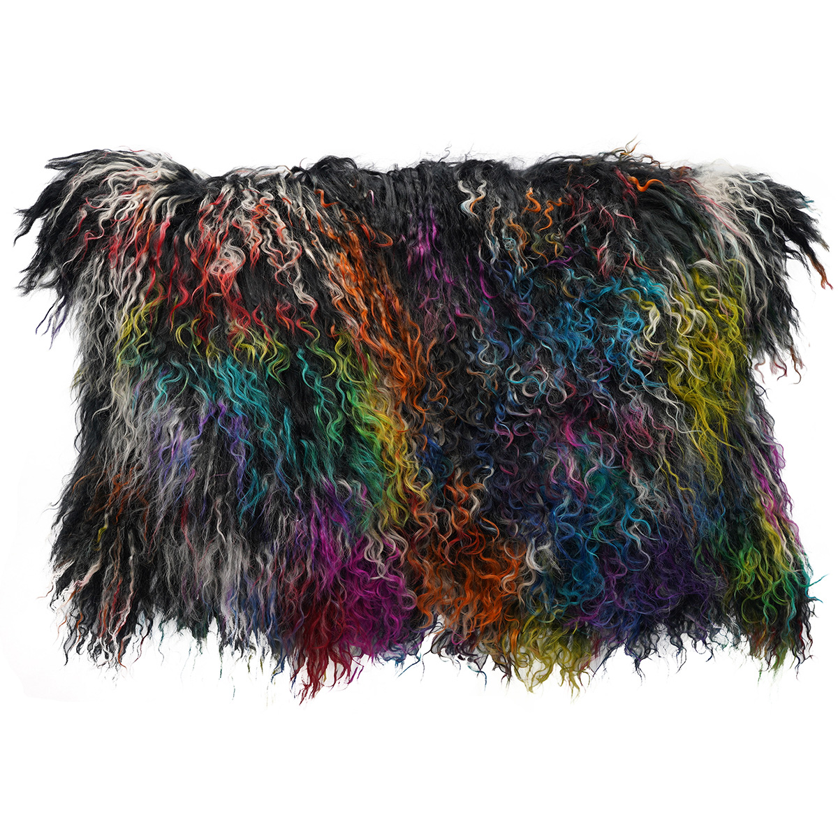 H-TIB-30-L20 12 x 20 in. No.30 Tibetan Lumbar Pillow, Dark Confetti