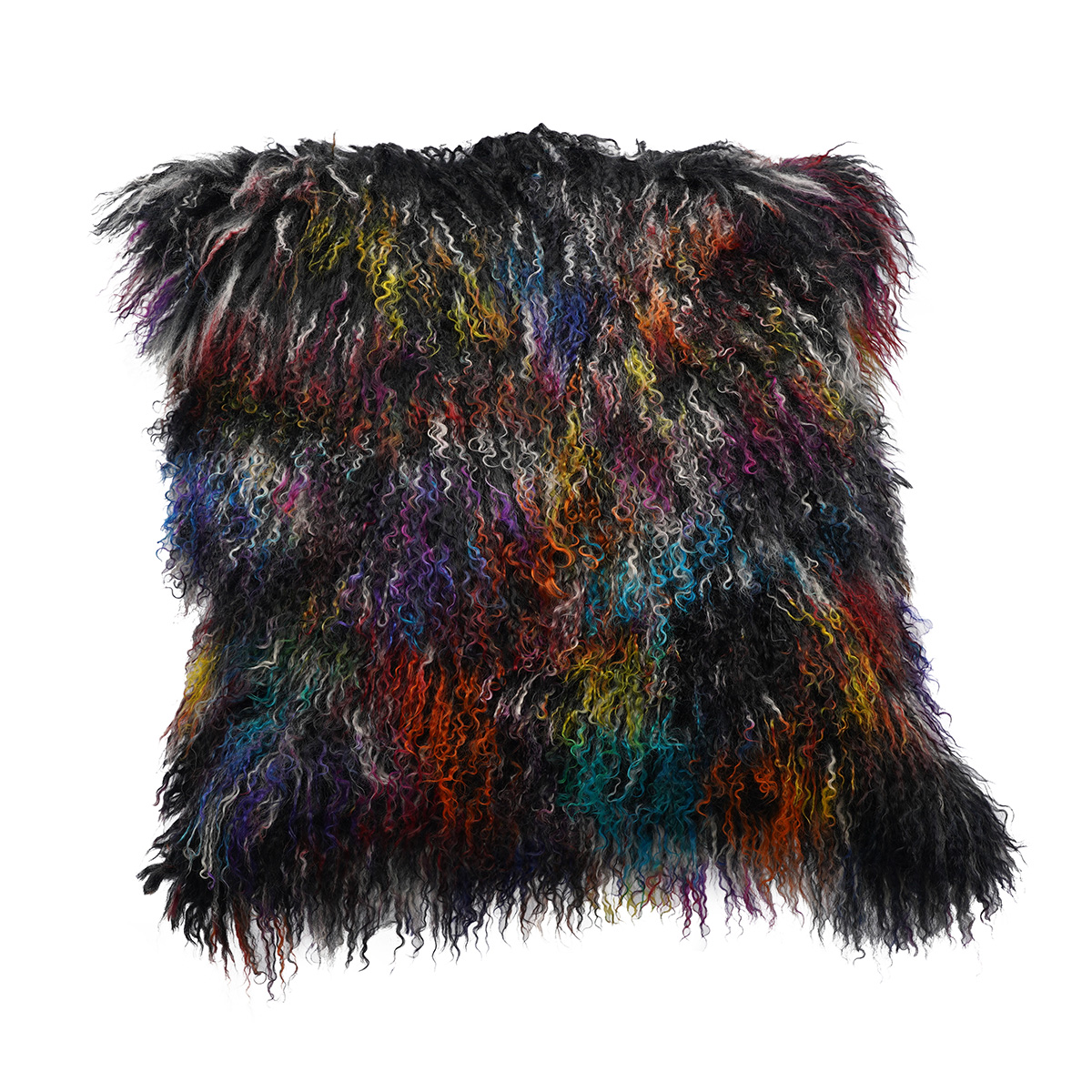 20 in. No.30 Tibetan Pillow, Dark Confetti