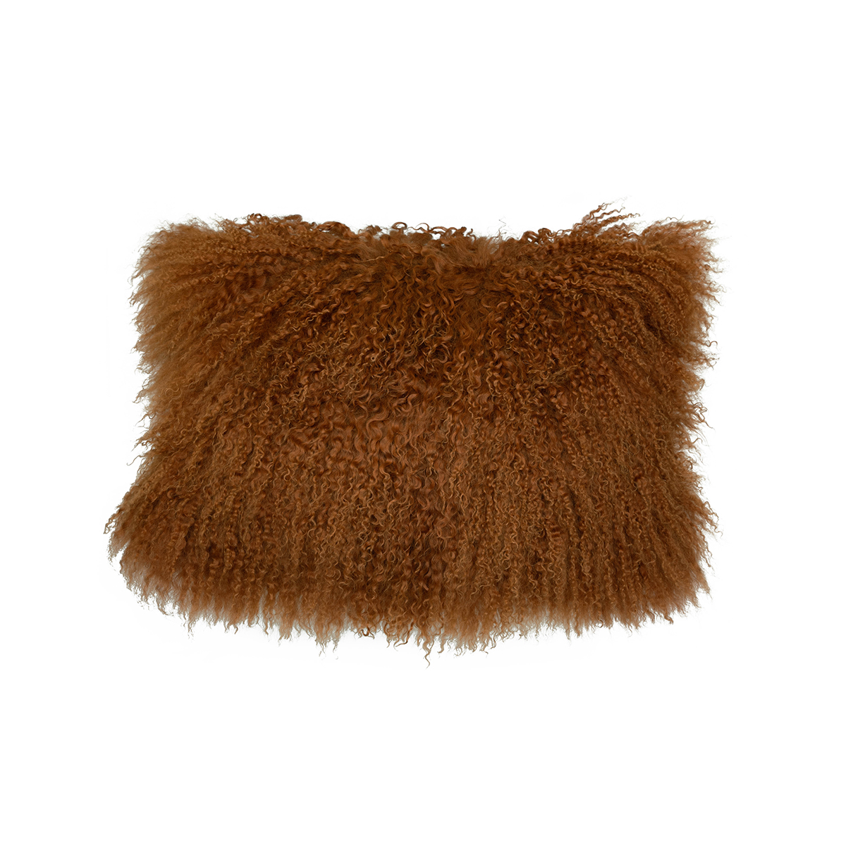 H-TIB-34-L20 12 x 20 in. No.34 Tibetan Lumbar Pillow, Copper