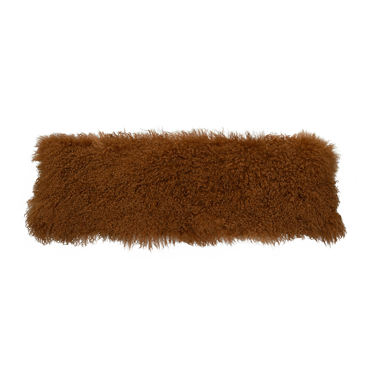 12 x 40 in. No.34 Tibetan Lumbar Pillow, Copper