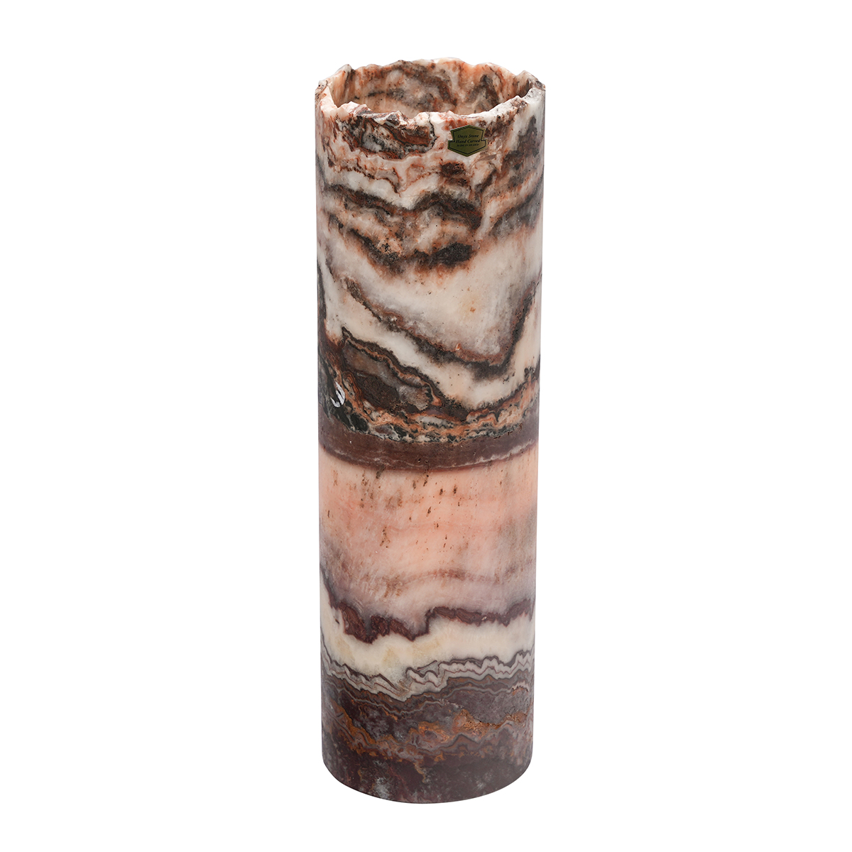 Picture of BS Trading Rug O-L-063 No.63 Cylinder Natural Edge Lamp&#44; Purple