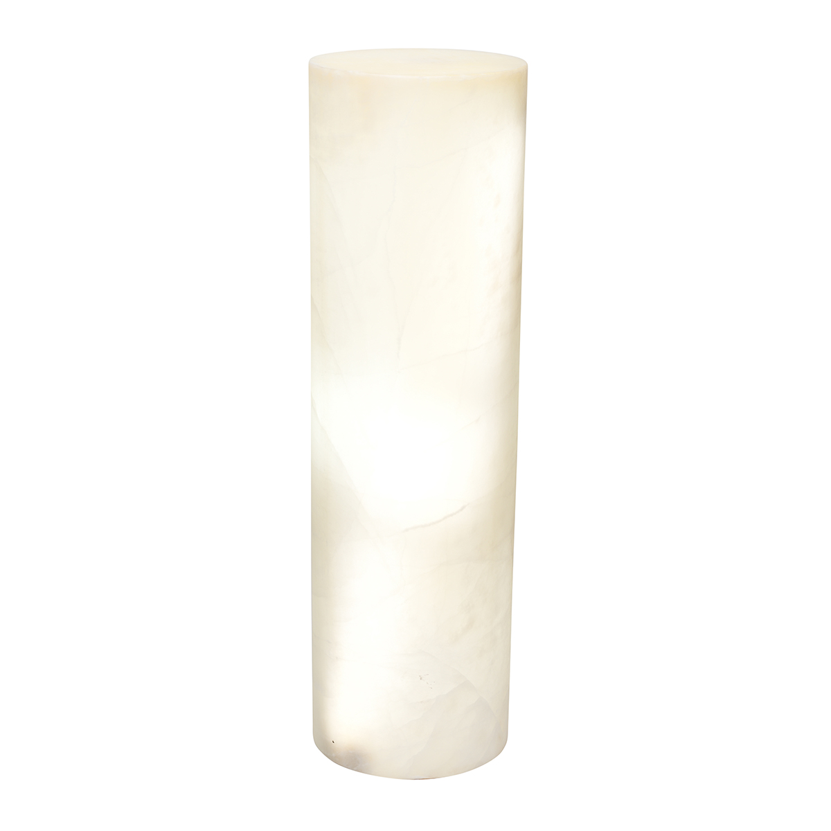 Picture of BS Trading Rug O-L-079 No.79 Cylinder Smooth Edge Lamp&#44; White Ice
