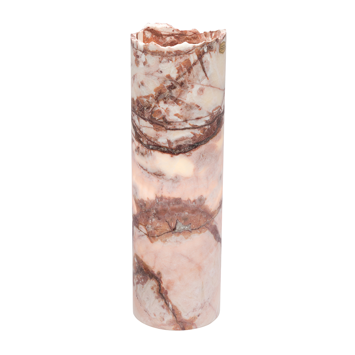 Picture of BS Trading Rug O-L-091 No.91 Cylinder Natural Edge Lamp&#44; Lazul