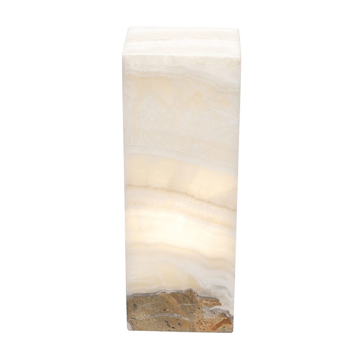 Picture of BS Trading Rug O-L-131 No.131 Cube Solid Top Lamp&#44; White Ice
