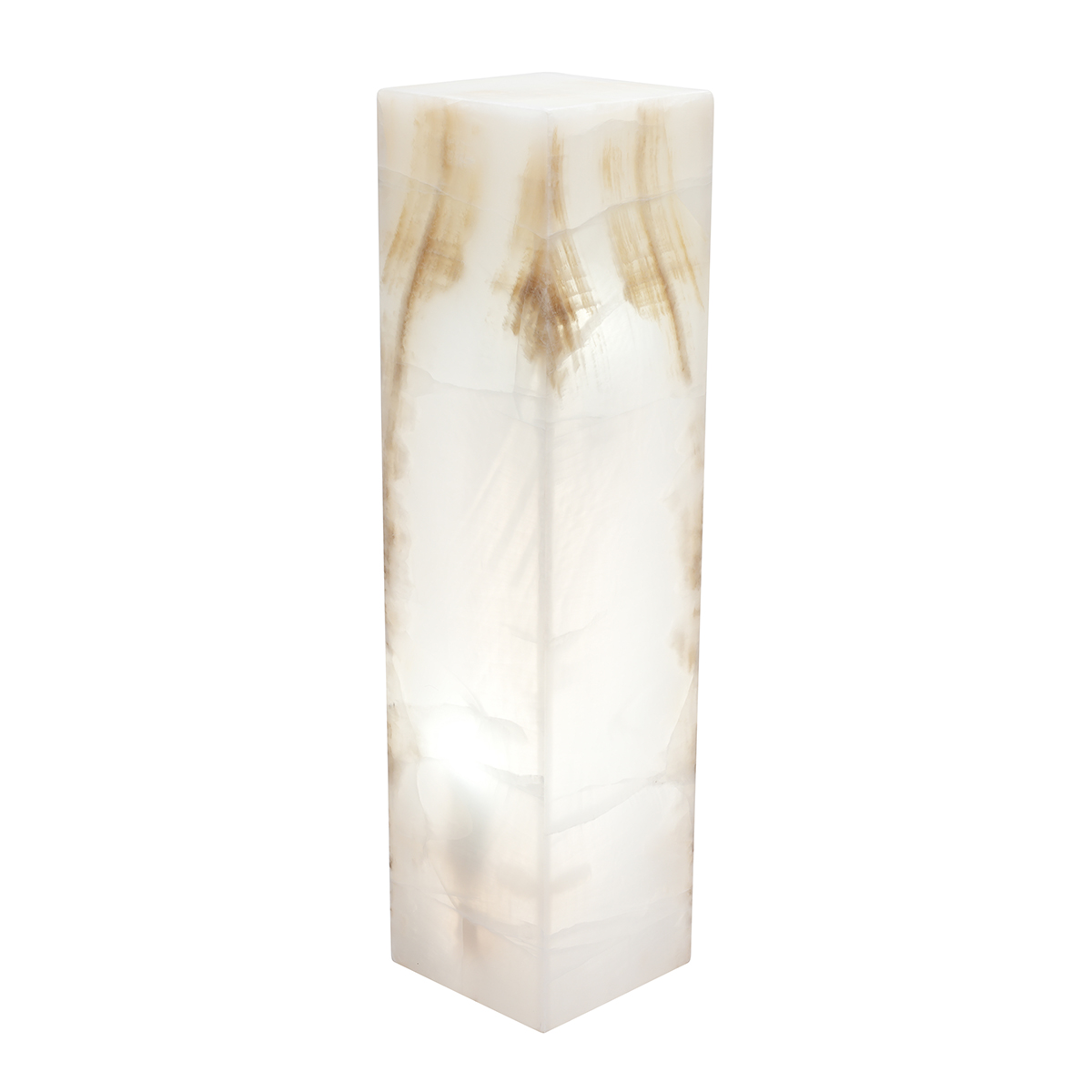 Picture of BS Trading Rug O-L-135 No.135 Cube Solid Top Lamp&#44; White Ice