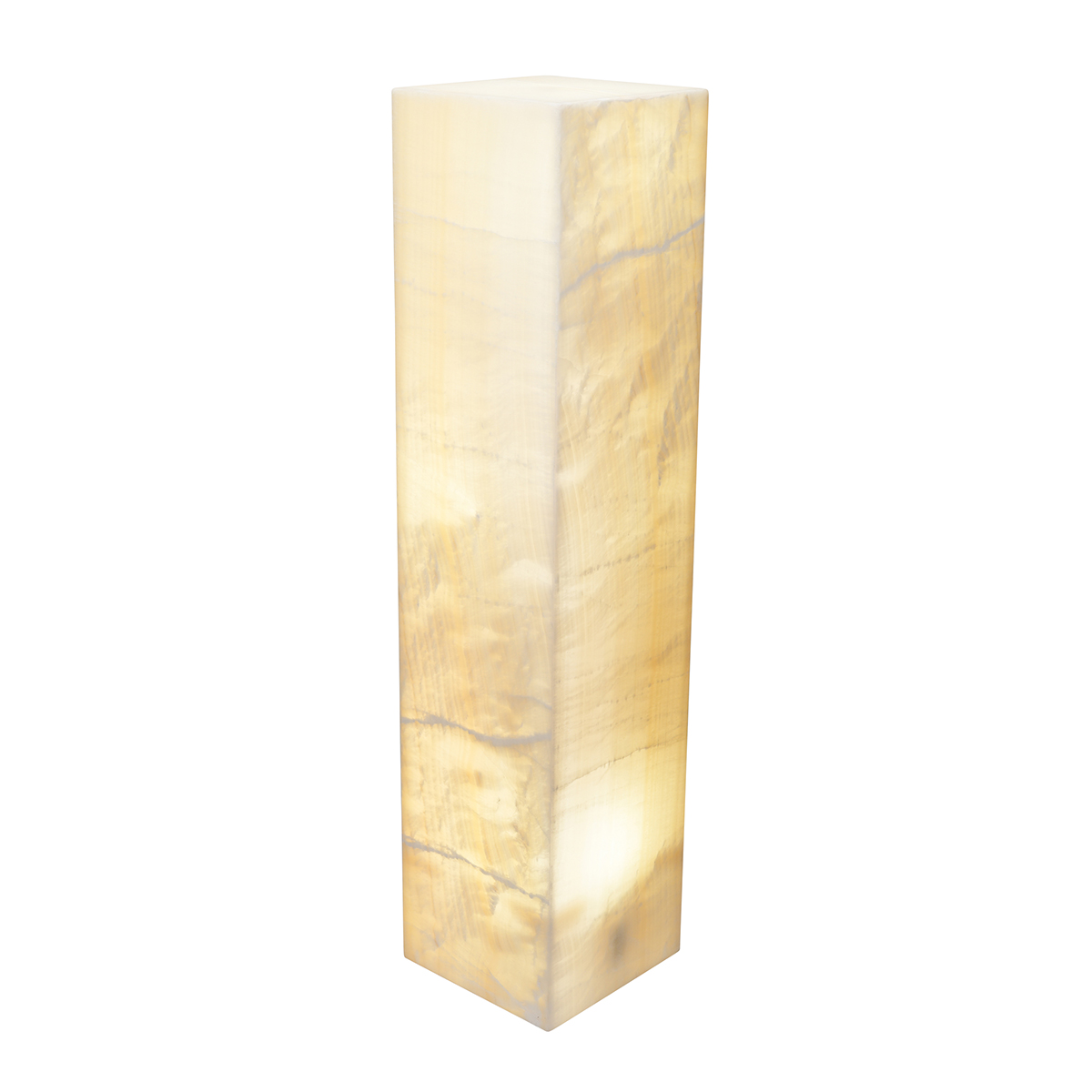 Picture of BS Trading Rug O-L-137 No.137 Cube Solid Top Lamp&#44; White Ice