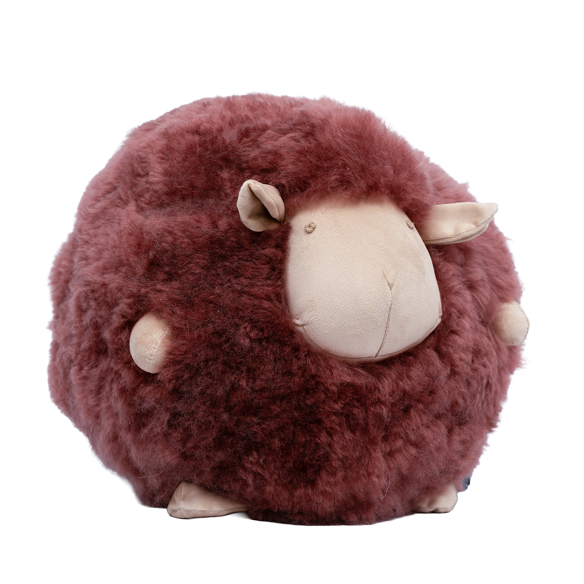 H-TIB-35-PSH No.35 Tibetan Cuddle Pillow, Dusty Rose