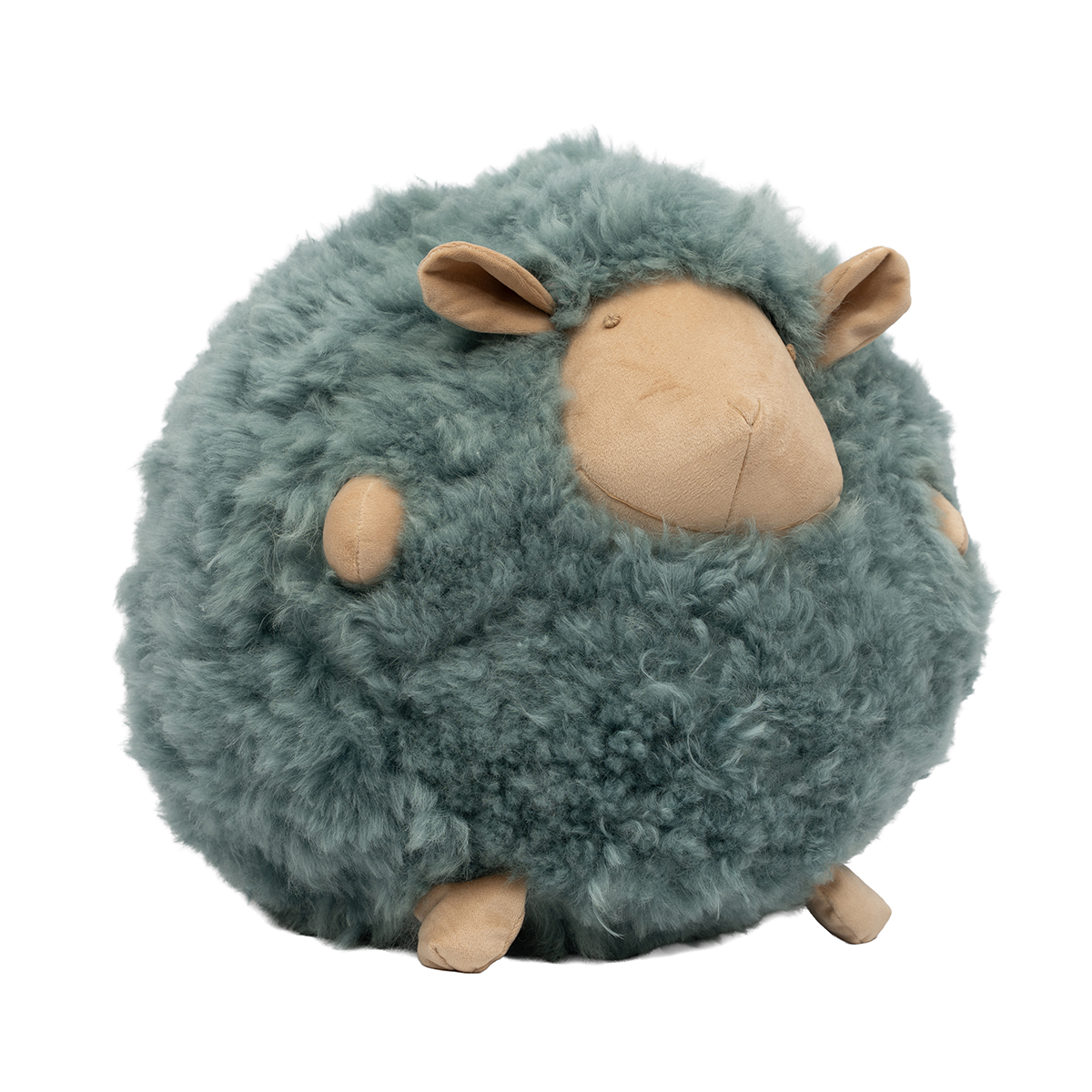 H-TIB-37-PSH No.37 Tibetan Cuddle Pillow, Seafoam Green