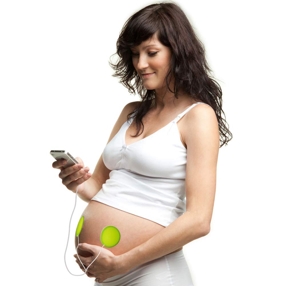 Picture of Pixie Tunes TPX02 Premium High-Fidelity Baby Bump Speaker System&#44; Green