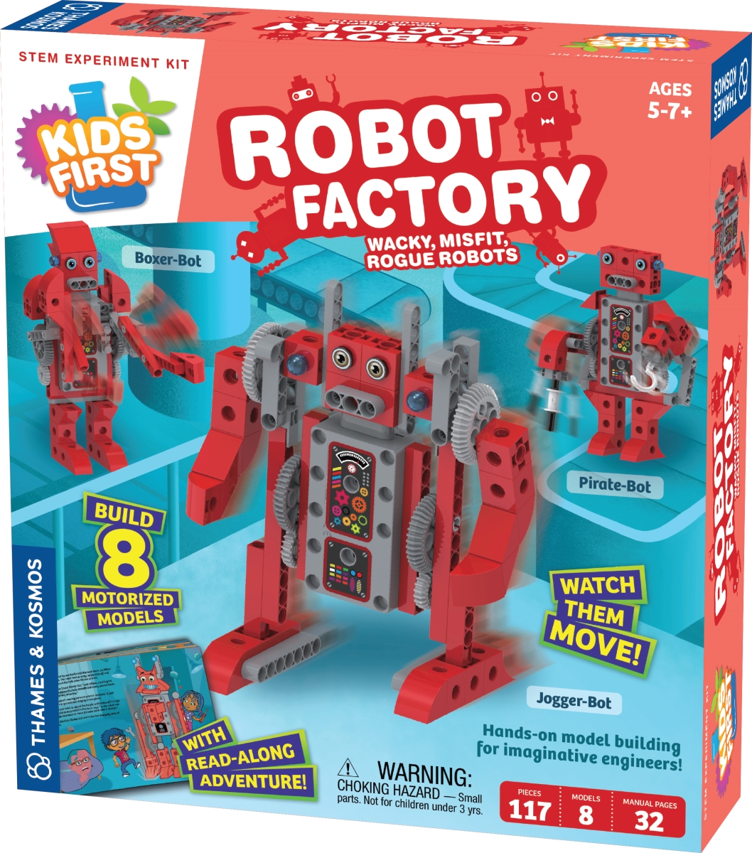 567016 Kids First Robot Factory - Wacky, Misfit & Rogue Robots