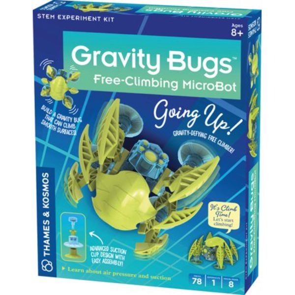 Picture of Fun & Educational Activity Kits 550034 Gravity Bugs - Free-Climbing MicroBot