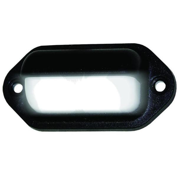 LED-51816-DP 2.6 x 1.3 in. Plastic- LED Companion Way Light, Black & White -  T-H Marine Supplies