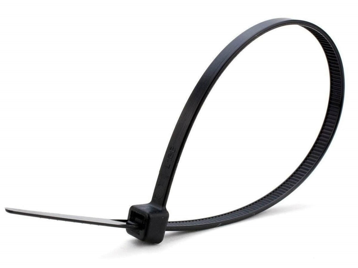 004B-C-DP 4 in. Cable Tie for Boat, Black - Pack of 100