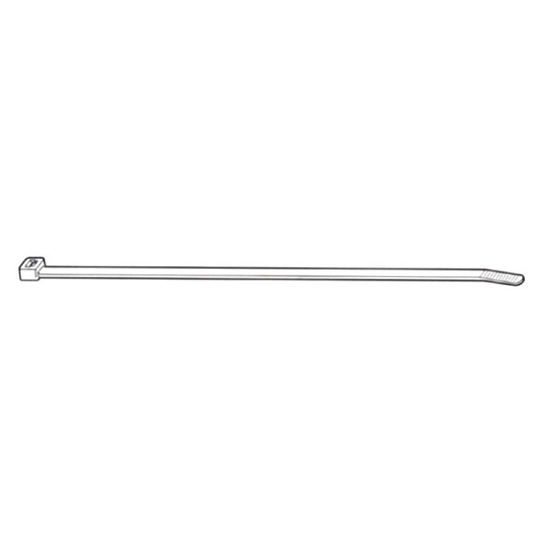 007B-C-DP 7.5 in. Cable Tie, Black - Pack of 100